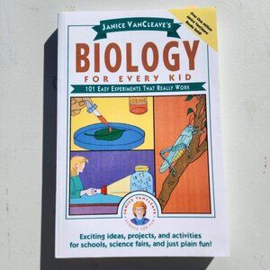 Janice VanCleave's Biology Science Book Experiments Paperback 9780471503811